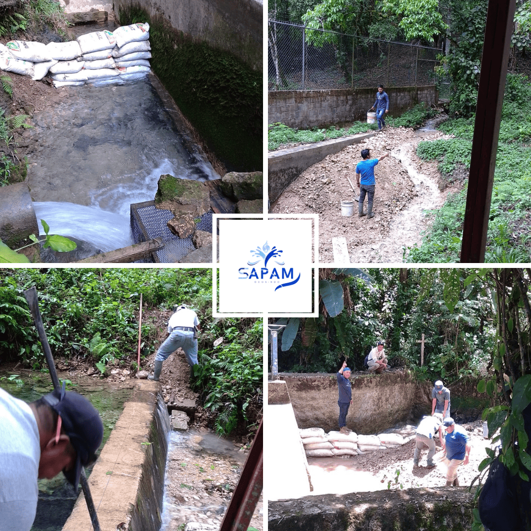 MANTENIMIENTO PREVENTIVO DE MANANTIAL BENEFICIA A ROSARIO, POMOLA Y VISULJA