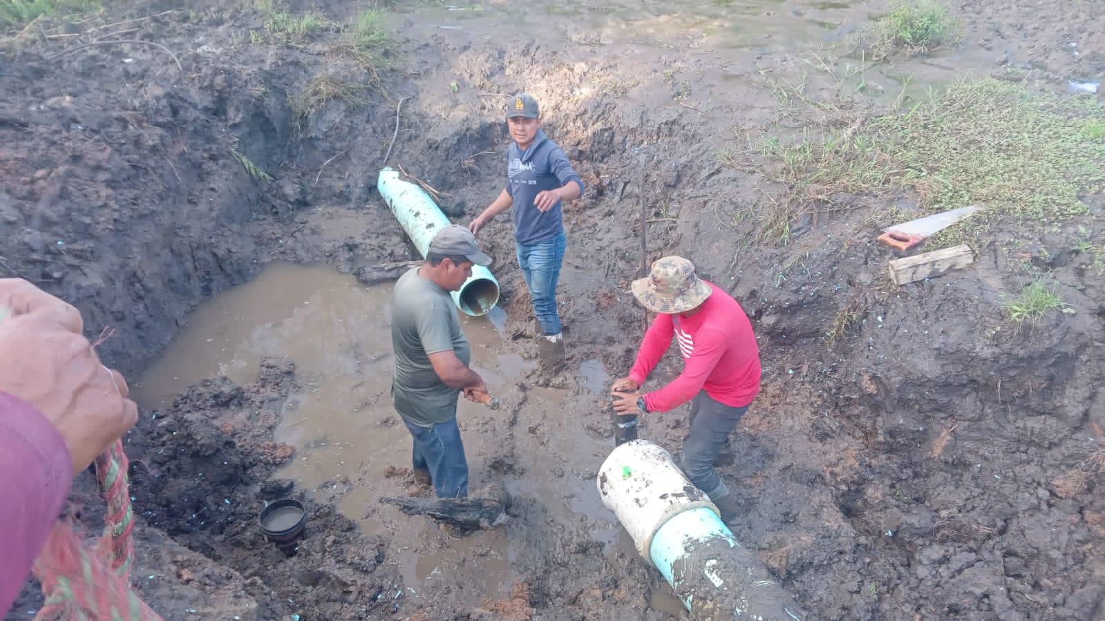 Reparación de la línea las Vistillas